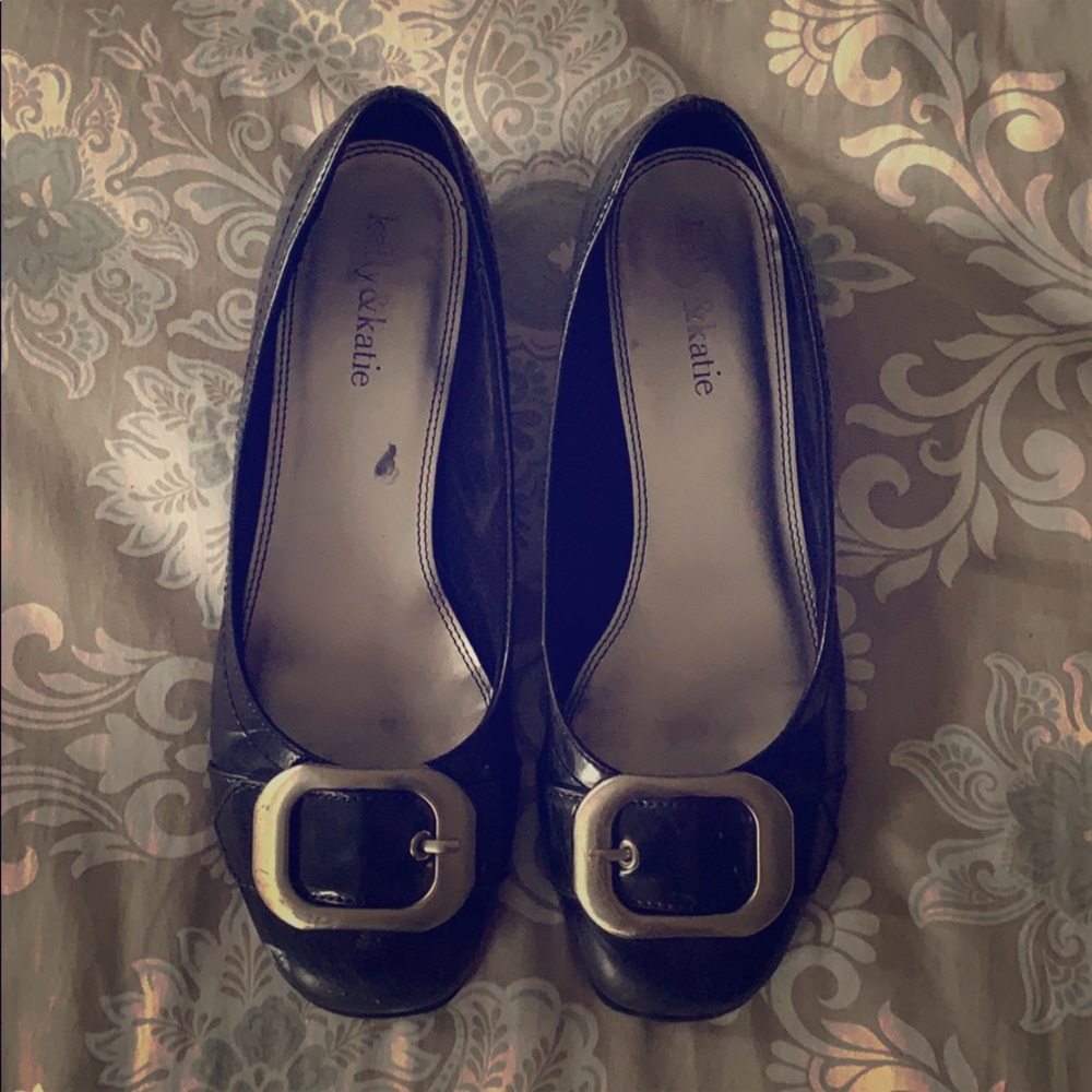 Buckle Tow Flats (Baby flat heel)